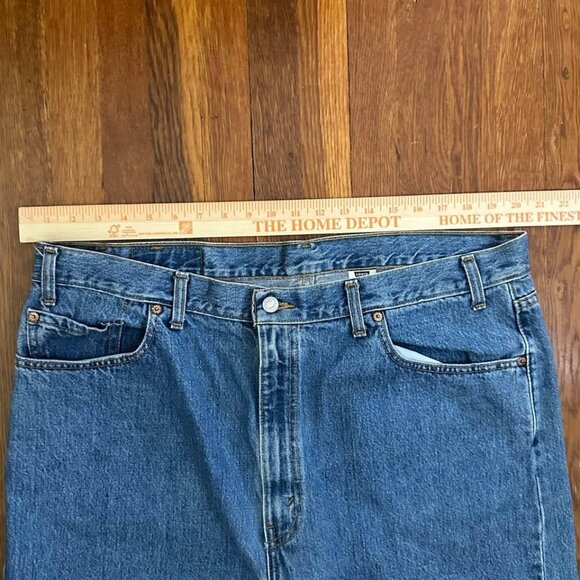 Vintage 1990s 505 Levis Mens Jeans (42x30) 100% Cotton Classic Straight - Picture 7 of 7
